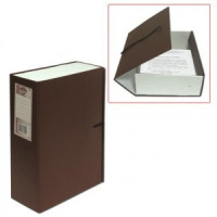 Короб архивный, бумвинил, 10 см (на 900л.), цвет ассорти, h-100
