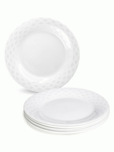 Тарелка обеденная СИЛЬВЕР 23см стеклокерамика (кратность 6шт!!!) МФК LFBP90/K2223