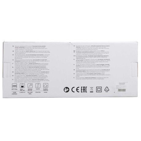 Гирлянда СВЕЧА на прищепке 6084-1 20л 8см Теплый белый с мерцанием, длина 6м