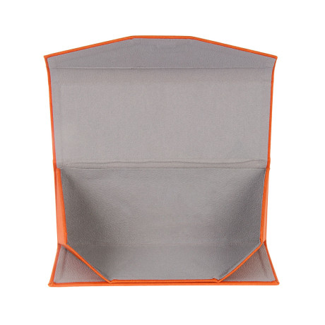 РЫЖИЙ Футляр складной, ПУ, 16,5х6,5см, 1 цвет