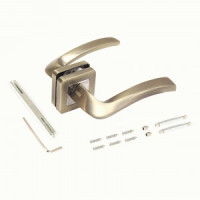 АЛЛЮР АРТ &quot;ПАОЛА&quot; MAB (2130) квадратное основание мат.бронза Комплект ручек (20)