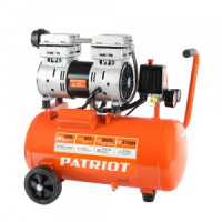 PATRIOT Компрессор поршн.безмасл.WO 24-160,160 л/мин,8 бар,1100 Вт,24 л,быстросъемный 1/4&quot;,525306375