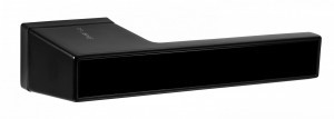 Ручка дверная компл.прямоуг.основ. PUERTO Букатини черный/черный INAL 559-01 B/B