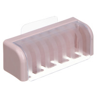 VETTA Classic Держатель для зубных щеток, пластик, 13,5x4,5x5 см, пудровый