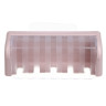 VETTA Classic Держатель для зубных щеток, пластик, 13,5x4,5x5 см, пудровый