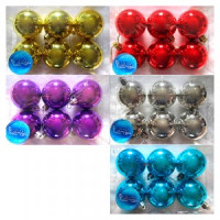 Набор шаров SYCB17B-080, 6 шт., 6 см Волшебная страна