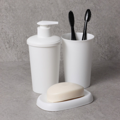 Стакан "Scandi" 80х80х122 мм, 0,4л, белый