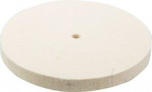 Полировальная насадка ЗУБР из фетра на липучке, 150мм