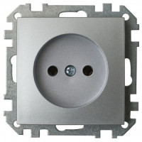 Bylectrica СТИЛЬ мех. розетки серебро, (РС16-524 серебро)