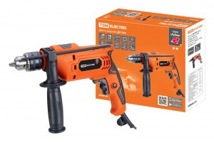 TDM Дрель Рубин ДУ-550 удар., мощ.550Вт 13мм 0-3000 об/мин 0-48000 уд/мин шнур 3м  SQ1086-0101