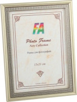 Фоторамка FA пластик "Касабланка" белое золото 21х30 7294