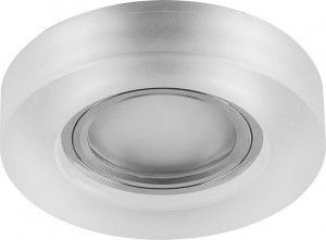 Feron св-к встр. со св/д подсв. 15LED*2835 SMD 4000K MR16 50W G5.3 бел мат CD8080 29707