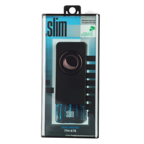 NEW GALAXY Ароматизатор на дефлектор Slim, 8мл, oud wood