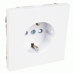 Bylectrica CARRE мех. роз. 1 мест. (земля, шторки корп. ABS) белый (РС16-1606)