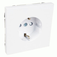 Bylectrica CARRE мех. роз. 1 мест. (земля, шторки корп. ABS) белый (РС16-1606)