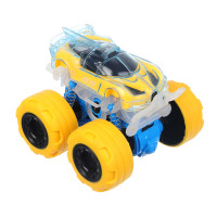 ИГРОЛЕНД Машина "Супертрюк", инерция, свет, вращение, 3хLR44, ABS, TPR, 10х8х9см, 4 дизайна