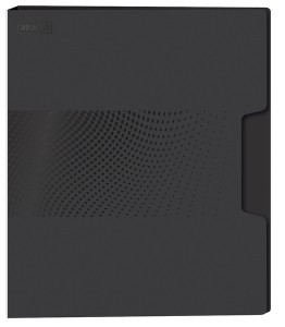 Папка скорос-тель с пруж.мех. Attache Digital, черный. 1043256