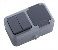 Makel PLUS выкл. ОУ 2 кл. сер. IP55 36064003