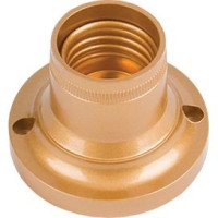 Ecola патрон накладной прямой E27 Золото AB7STGEAY (10!)