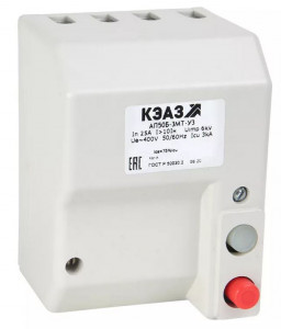 КЭАЗ автоматический выкл. АП50Б-3МТ 3P 50А 400В AC 10Iн 107287