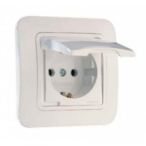 Makel Mimoza роз. СУ 1 мест. бел. (земля, керамика, крышка) 12009