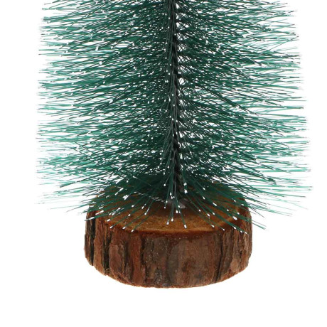 СНОУ БУМ Елка ершик, зеленая, 25 см, пластик, дерево, 26-52