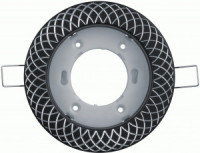 Navigator св-к встр GX53 сетка 110(90)x20 черный xром-серебро NGX-R11-004-GX53 93075