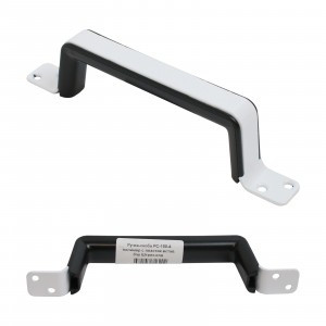 Ручка-скоба РС-100-4 полимер с пластик.встав. б/ш Штрих-код(45) Кунгур