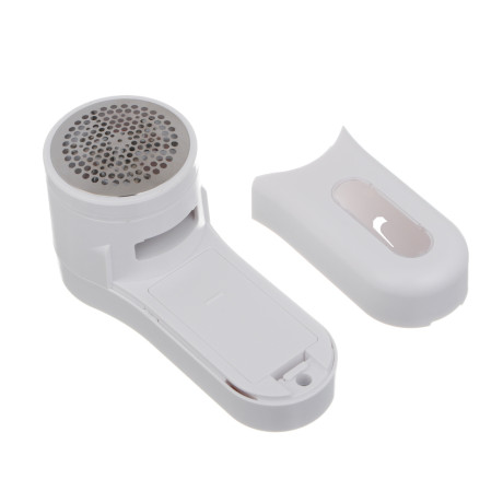 LEBEN Машинка от катышков, от 2xАА не в компл., съёмный контейнер, белая