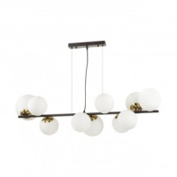 LUMION 6508/10 MODERNI LN23 черный, белый, бронза Люстра E14 10x40W 220V MELONA