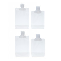 Набор мягких дорожных емкостей 4 шт тм ЮНИLOOK (100 мл х 2 шт, 50 мл х 2 шт)