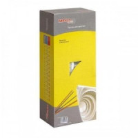 Пружины для переплета пластиковые ProMega Office 19мм белые 100шт/уп.