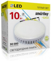 Smartbuy GX53 св/д 10W(800lm) 3000K 2K 75x29 матов. стекло SBL-GX3К-10W