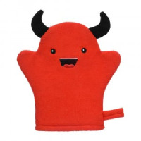 Мочалка для нежной и чувствительной кожи Чертенок, 19*18см 41454 Банные штучки