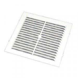 Космовент (Омсквент) пластик. 150х150 малая с/сеткой Решетка вентил (400)