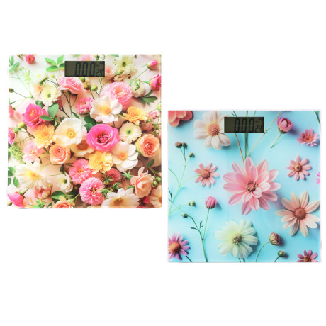 LEBEN Весы напольные электронные "Симпатия", ЖК-дисплей, макс. нагр.до 180кг, 28х28х0,5см