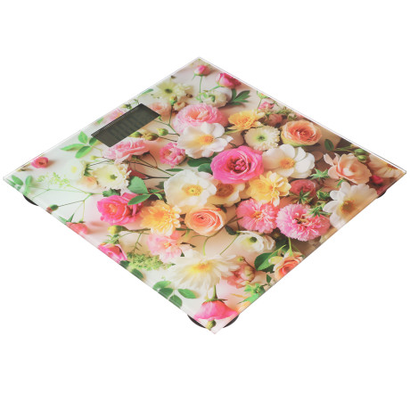 LEBEN Весы напольные электронные "Симпатия", ЖК-дисплей, макс. нагр.до 180кг, 28х28х0,5см