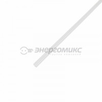 REXANT термоусадка трубка ТУТ 3,0/1,5 мм, прозрачная (упак. 50 шт. по 1 м)  (50!) 20-3009