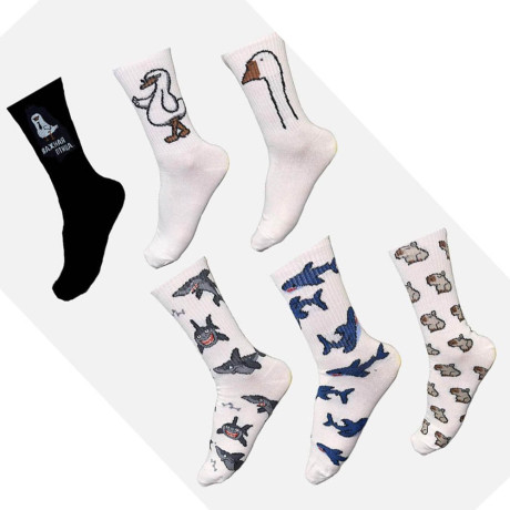 Носки с рисунками, GALANTE, р. 27-29, 80% хлопок, 17% полиамид, 3% эластан, цвета в ас-те