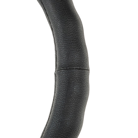 ЕРМАК Оплетка руля, натуральная кожа, цвет черный, размер L