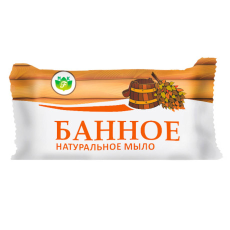 Мыло туалетное Банное, 180г