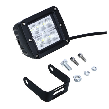 NG Фара светодиодная 18W (6 Cree), рассеиваемый поток, белый свет