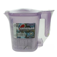 Электрочайник ЭЧ 0,5/0,5-220 "Капелька" 0,5л/0,5кВт (цвет Синий прозрачный)