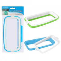 Держатель навесной д/пакетов с мусором, 23,5*12*3см (кратность 6шт!!!), пластик VL58-121 Мультидом