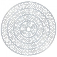 Коврик д/раковины диаметр 30см, ПВХ, арт.8629 Рыжий Кот