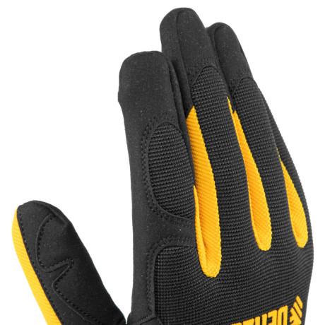 Перчатки универсальные на липучке, размер 9 Denzel