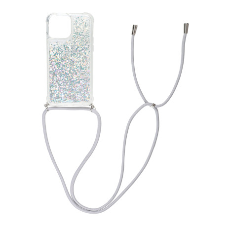 ВСЁГАЗИН Чехол для смартфона Блёстки, iP - 12 pro max, подвес шнурок
