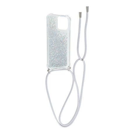 ВСЁГАЗИН Чехол для смартфона Блёстки, iP - 12 pro max, подвес шнурок