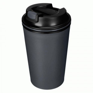 Термостакан с клапаном 350мл темно-серый (6шт!) 434260015 Бытпласт