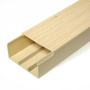 Промрукав Кабель-канал сосна 2-й замок в п/э 100х60 (16м/уп) цена за 1м 025454